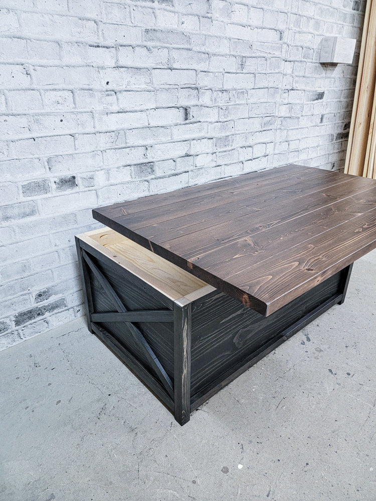 Lift Top Trunk Coffee Table