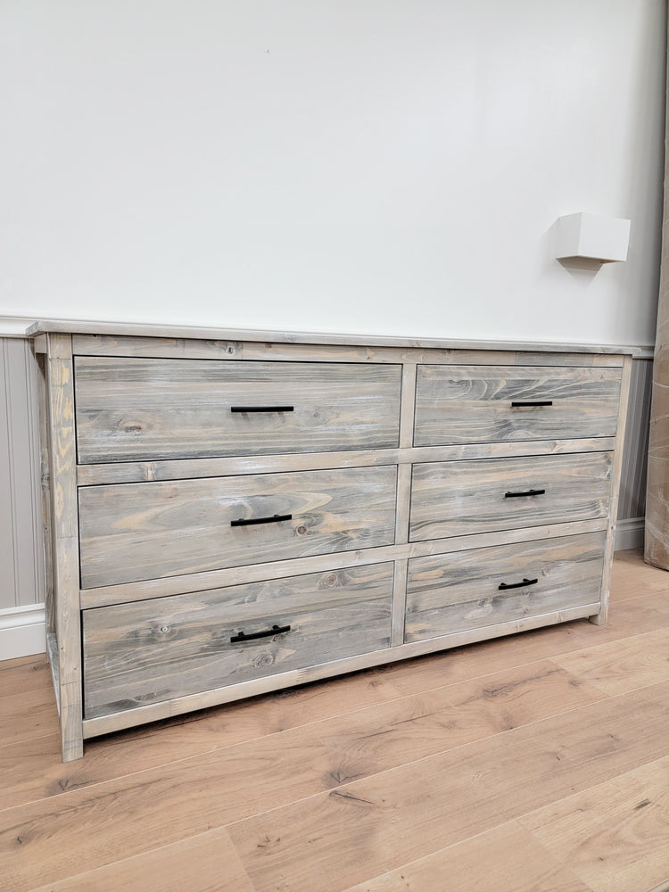 "The OG" 6 Drawer Long Dresser