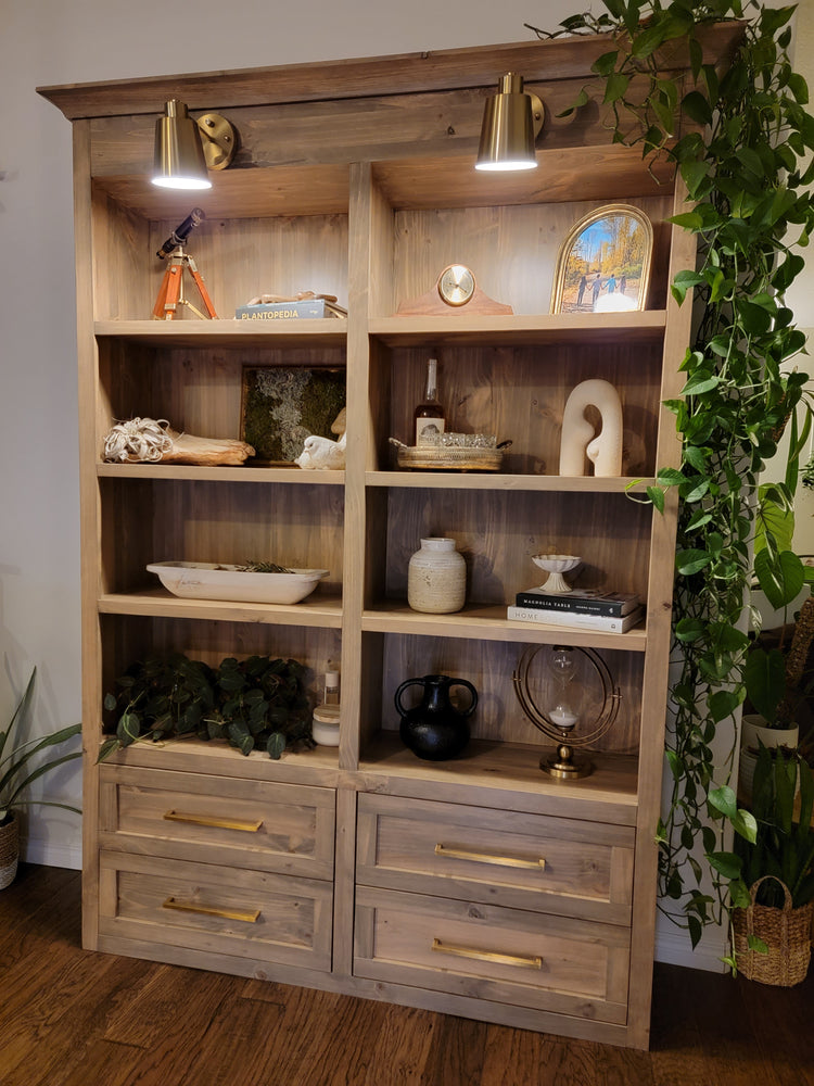 Grand Pine Bookcase