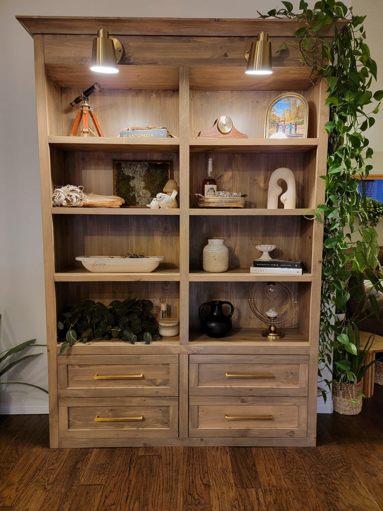 Grand Pine Bookcase