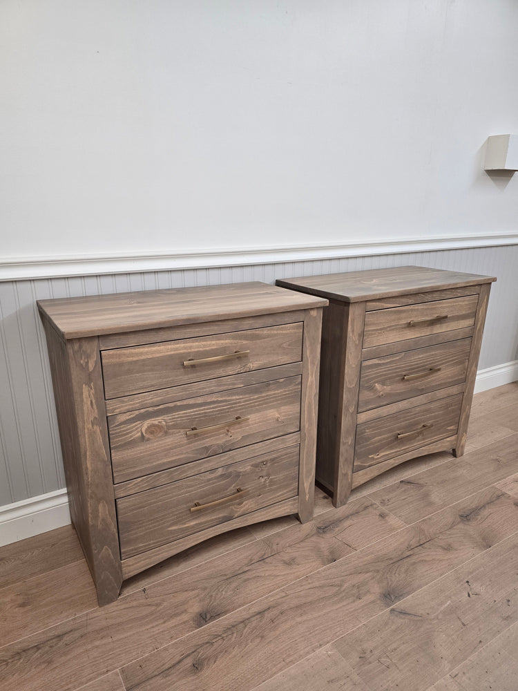 Remington 3 Drawer Nightstand