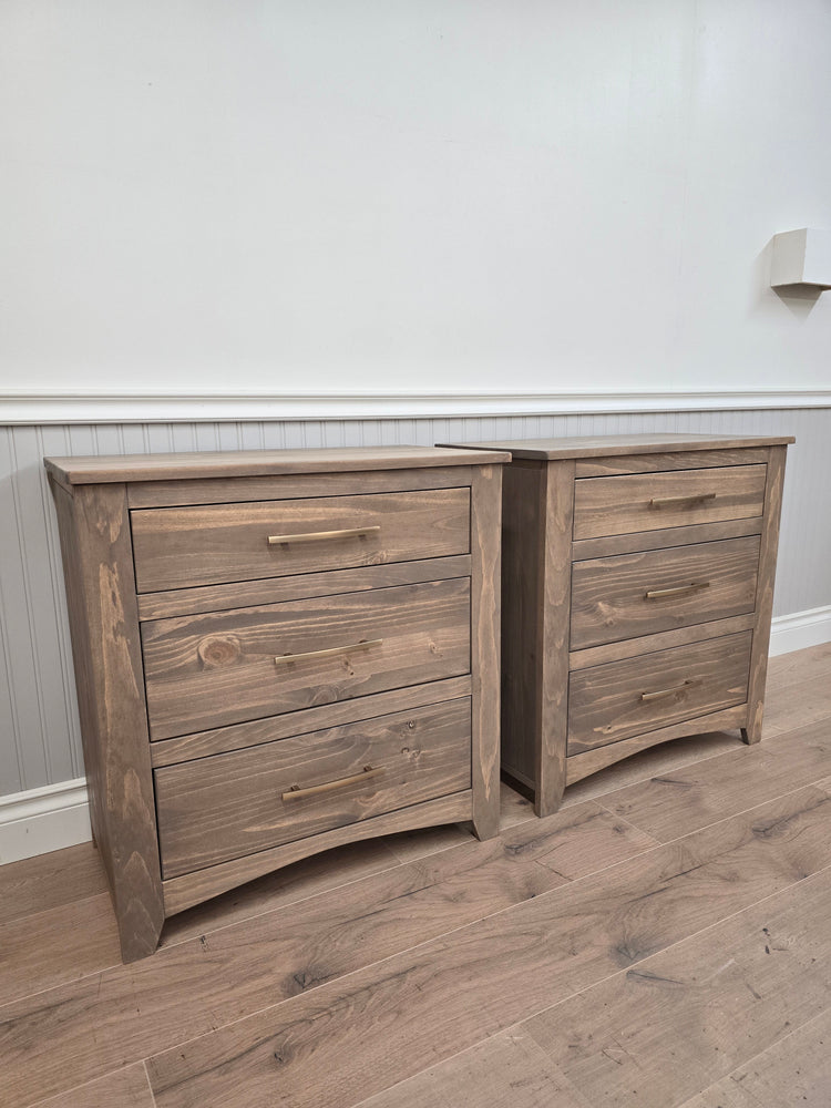 Remington 3 Drawer Nightstand