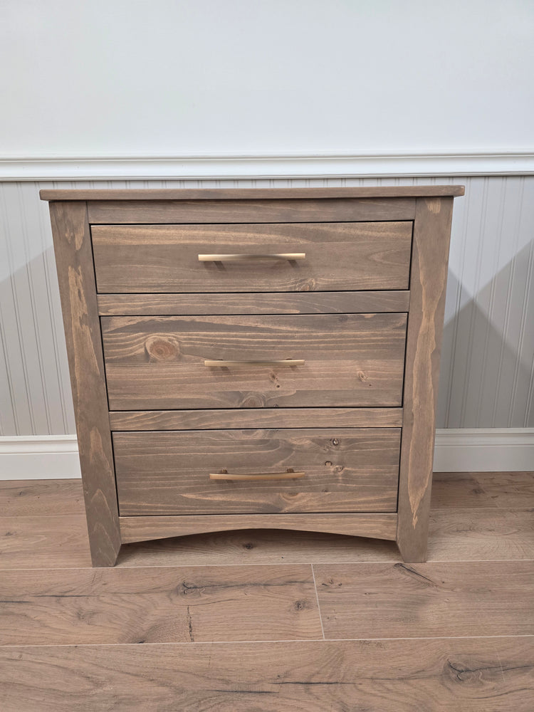 Remington 3 Drawer Nightstand