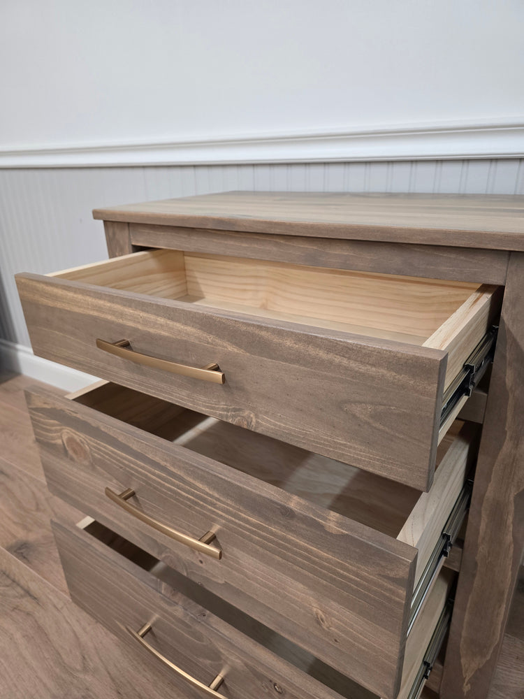 Remington 3 Drawer Nightstand
