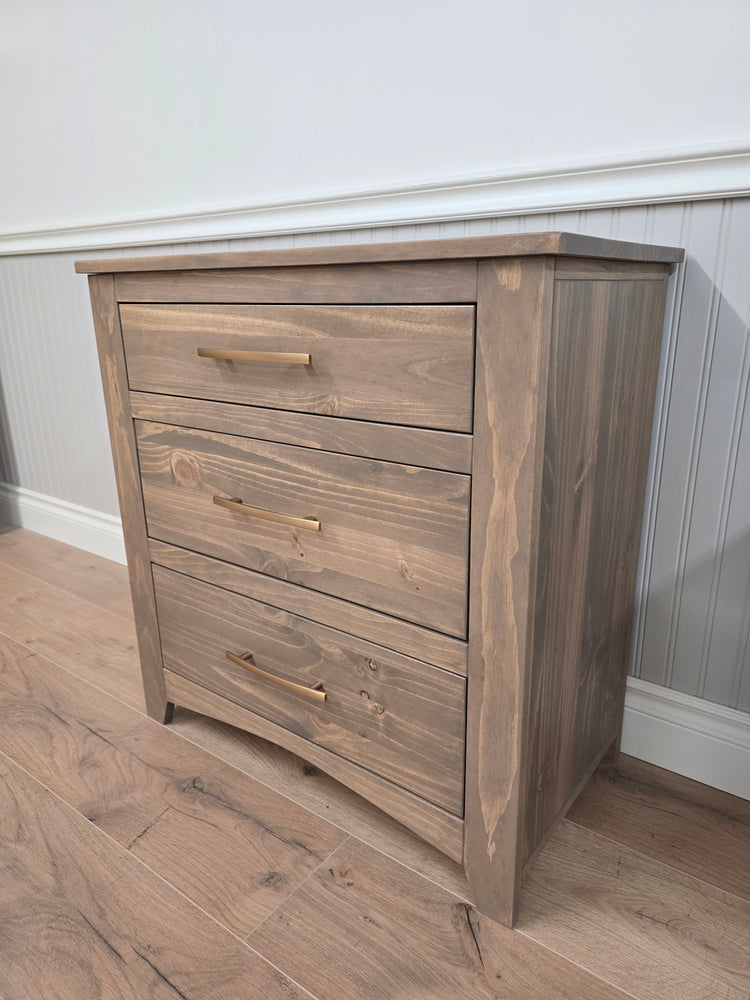 Remington 3 Drawer Nightstand