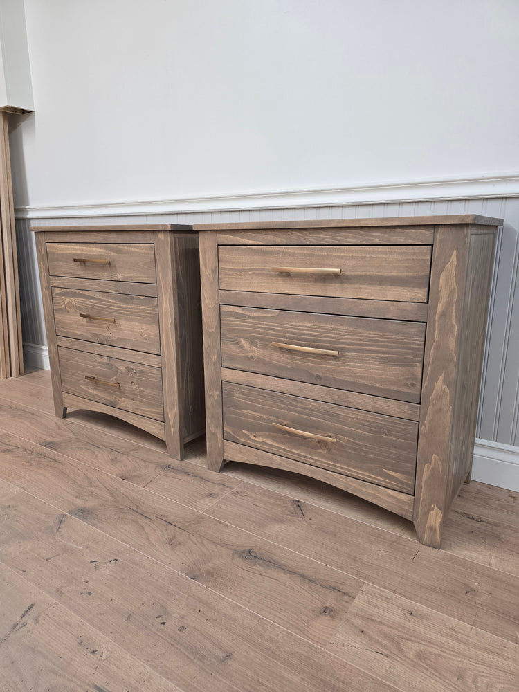 Remington 3 Drawer Nightstand
