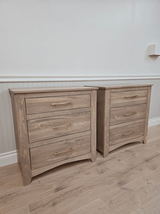 Remington 3 Drawer Nightstand