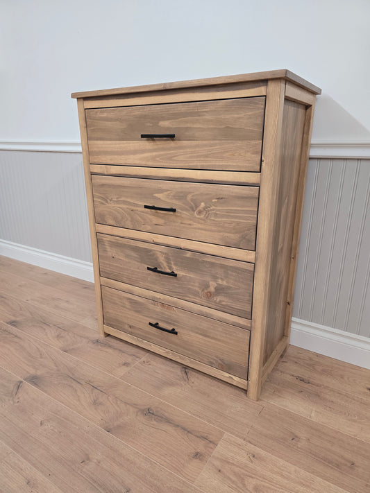 "The OG" 4 Drawer Tall Dresser