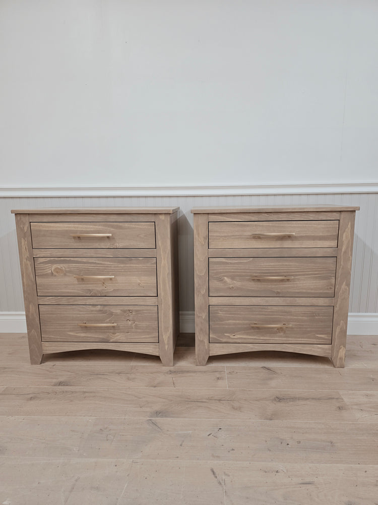 Remington 3 Drawer Nightstand (set of 2) - 25% off