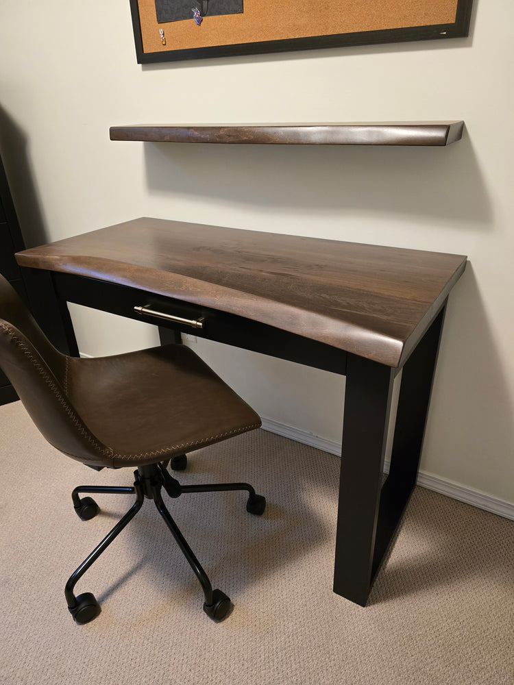 Maple Live Edge Desk