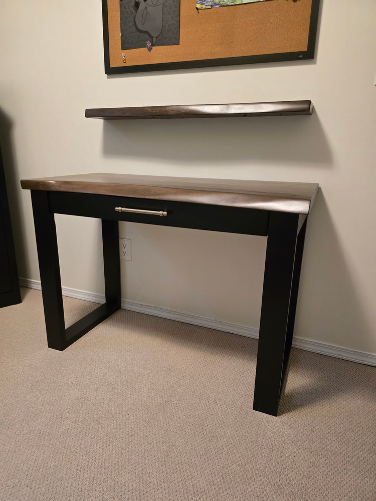 Maple Live Edge Desk